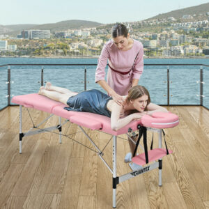 Bulk Lot of 500-  Portable Massage Table, 84", Lash Bed Height Adjustable Salon, Spa Tattoo Bed, with Carrying Case |