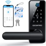 Bulk Lot of  700  units of - GEONFINO Fingerprint Door Lock with Handle, Keyless Entry Door Lock, Bluetooth APP, Auto Lock, Easy to Install, Smart Lock for Front Door for coupon code,B0BTPKG973-Vikoc.com |