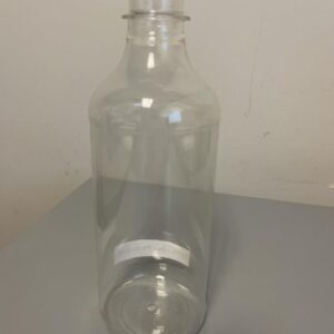 Bulk Lot of 105,896 Clear 16oz Cylinder Bottles with 28-410 Neck Finish.