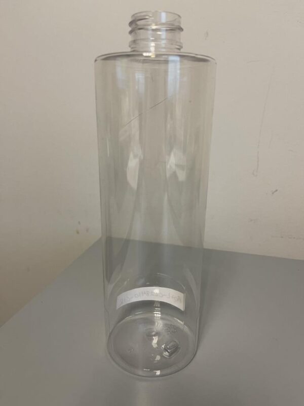 Wholesale Lot of 105,896 Clear 16oz Cylinder Bottles with 28-410 Neck Finish