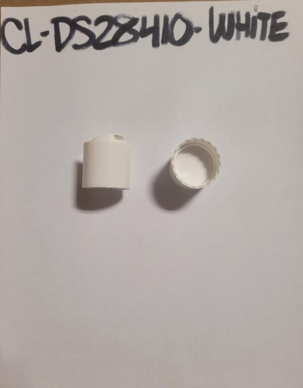 Wholesale Lot of 172,800 White Disc Caps 28-410 for Bottles
