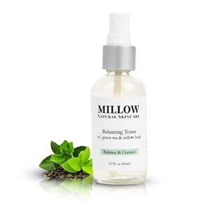 Wholesale Lot: 534 bottles of Millow Natural Skin Care Green Tea Toner