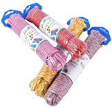 Huge Wholesale Lot: 155,000 Nylon Braided Ropes in 40' Container.