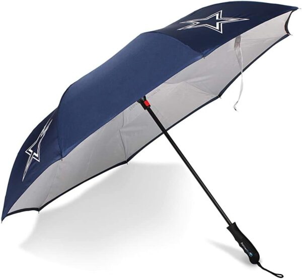 Logo Brands NFL Officially Licensed Umbrella, Team Color, One Size